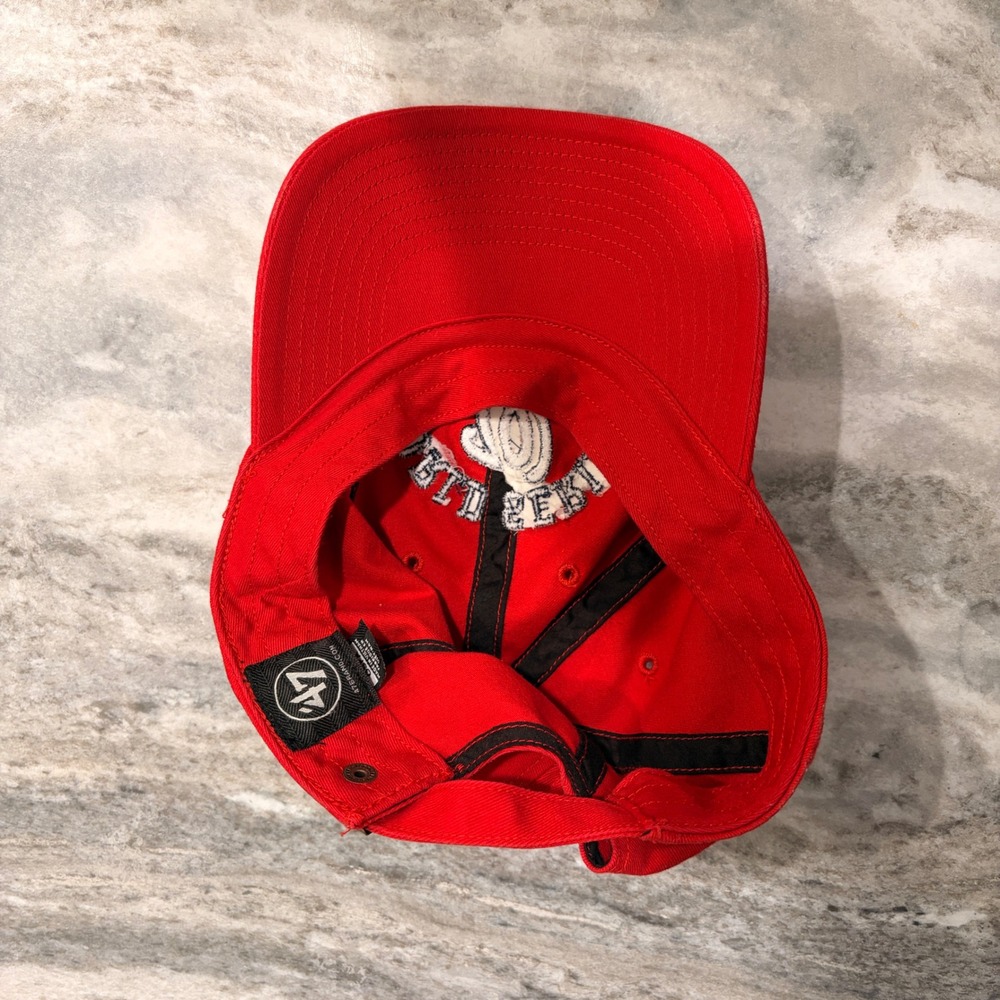 47 Brand Washington Nationals 2019 World Series Hat Red Adjustable Baseball Cap - Picture 8 of 10
